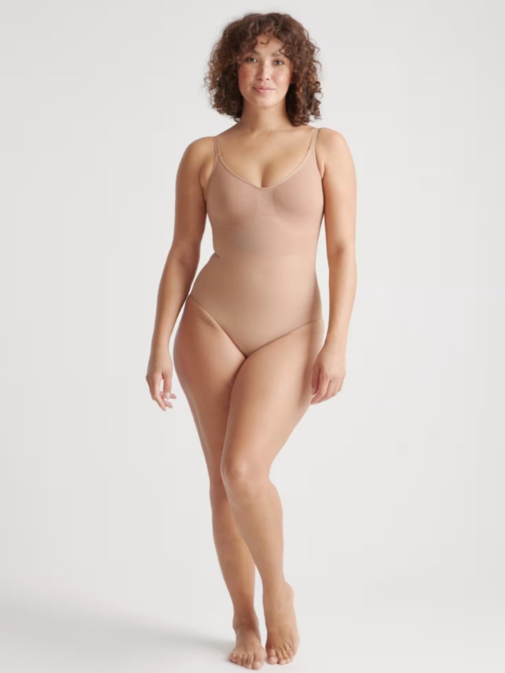Quince Neutral Shaping Bodysuit Size M